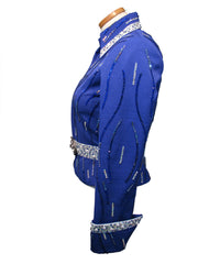 Ladies Sapphire Purple Showmanship Outfit, S 5263AB