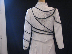 White Showmanship Jacket, Ladies XL, 1671A