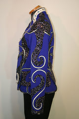 Royal Blue Ladies M Showmanship Jacket, 5290A