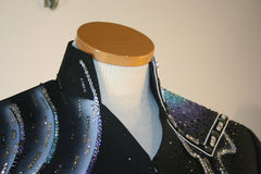 Pleasure Jacket, Lades M, Black/Turquoise/Lav, 1679A