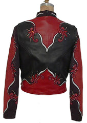 Leather Vest/Blouse Combo, Ladies XS, 1771AB