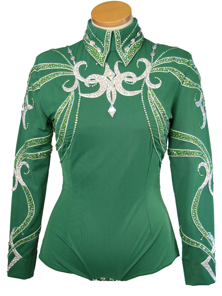 Emerald Green Horsemanship Outfit, Ladies M, 5313ABCD