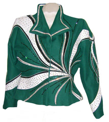 Emerald Green Showmanship Outfit, Ladies L, 5083AB