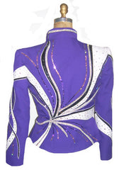 Jelly Purple Western Pleasure Outfit, Ladies M, 0500ABC