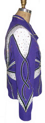 Jelly Purple Western Pleasure Outfit, Ladies M, 0500ABC