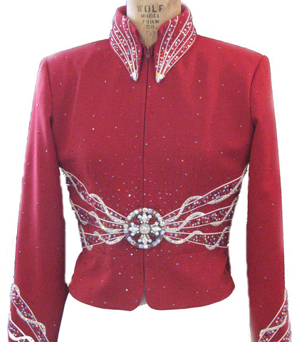 Brick Red 4 Piece Outfit, Ladies M/L, 1767ABCD
