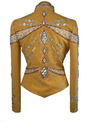 Gold 3 Pc Outfit, Ladies M, 5333ABC
