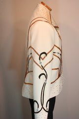 Ivory, Bronze, Black Showmanship Outfit, Ladies L, 5069B
