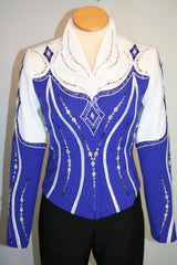 Sapphire Purple Showmanship or Pleasure 3 pc Outfit, Ladies S, 5089ABC