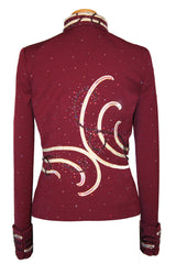 SOLD Burgundy Showmanship Outfit, Ladies M, 5754ABC