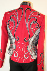 Red Pleasure Jacket, Ladies ML, 5104A