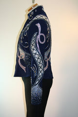 SOLD #5068ABC Navy 4 pc Showmanship or Pleasure Show Jacket Outfit, Ladies S,