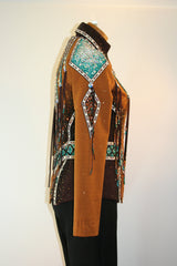 Chocolate/Bronze Showmanship Outfit w/3 Pants, Ladies S, 0494ABCD