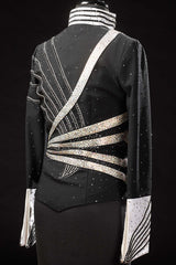 Black/White Pleasure Jacket, Ladies S, 1396B