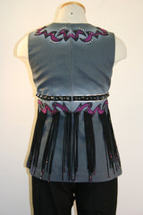 Charcoal Maternity Vest, Ladies M, 5300A