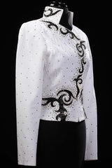 Black and White Jacket, Blouse and Pants, Ladies S 1969CDE