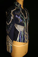 Navy Show Jacket with Pants, Ladies M, 5358-39