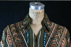 2201 Show Jacket, Moss/Rust, Ladies M, 8643-42