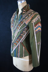 2201 Show Jacket, Moss/Rust, Ladies M, 8643-42