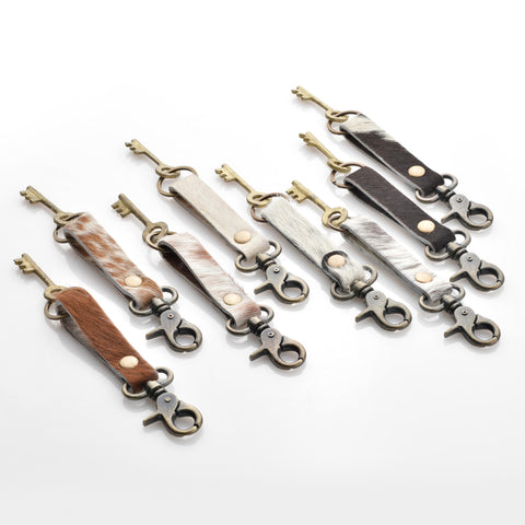 AJ6 Hair On Key Fobs