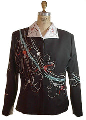 Black Showmanship Jacket, Ladies L, 5368A