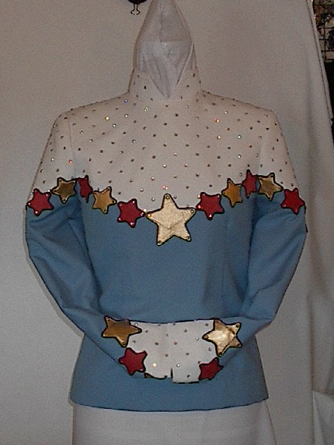 BUDGET Blue Showmanship Outfit, Ladies M, 5310AB