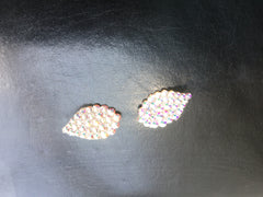 Earrings, Solid Swarovski Crystals, Lightweight