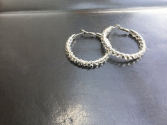 Earrings, Solid Swarovski Crystals, Lightweight