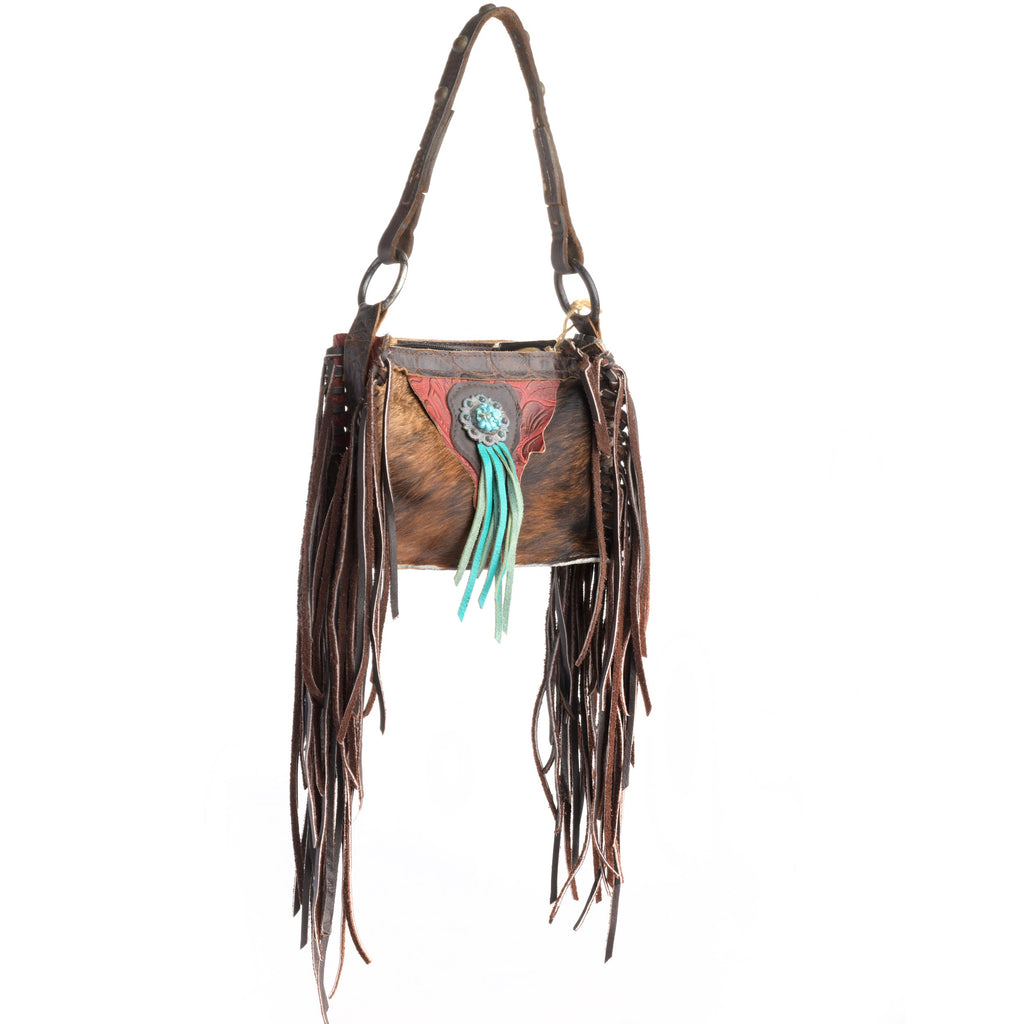 PV Purses, #1821 "Teewinot" Red/Brown