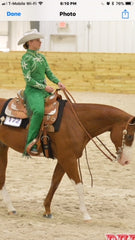 Emerald Green Horsemanship Outfit, Ladies M, 5313ABCD